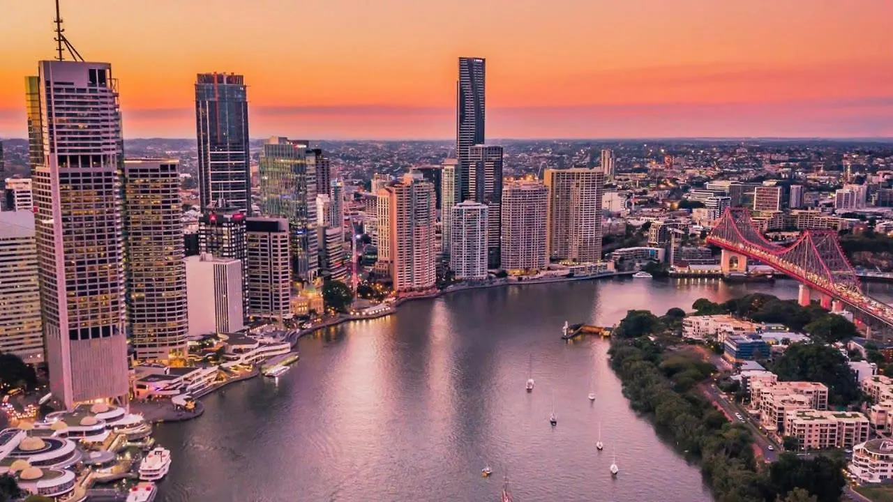 Valley Centre Stylish Boutique 2B Apt W Pool Brisbane 0*,